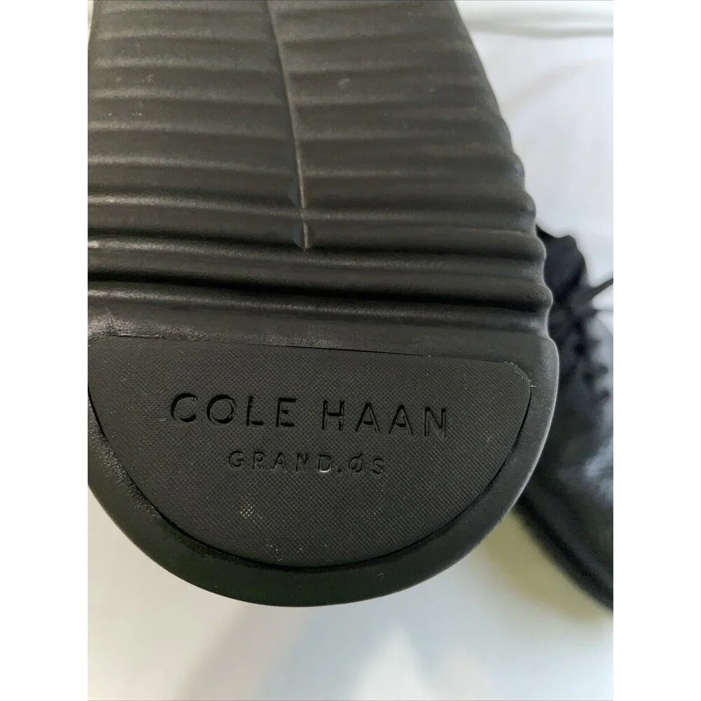 Cole Haan 20 Grand Men’s Athleisure Oxfords Size 10.5 M Black Leather Going Out